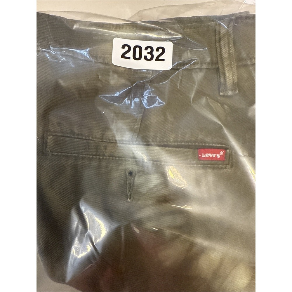 PANTS TAPER Levi's XX Chino Standard MENS 32x32 Regular Fit Green Tie Dye - Picture 9 of 9